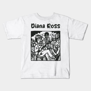 diana ross ll reggae jammin Kids T-Shirt